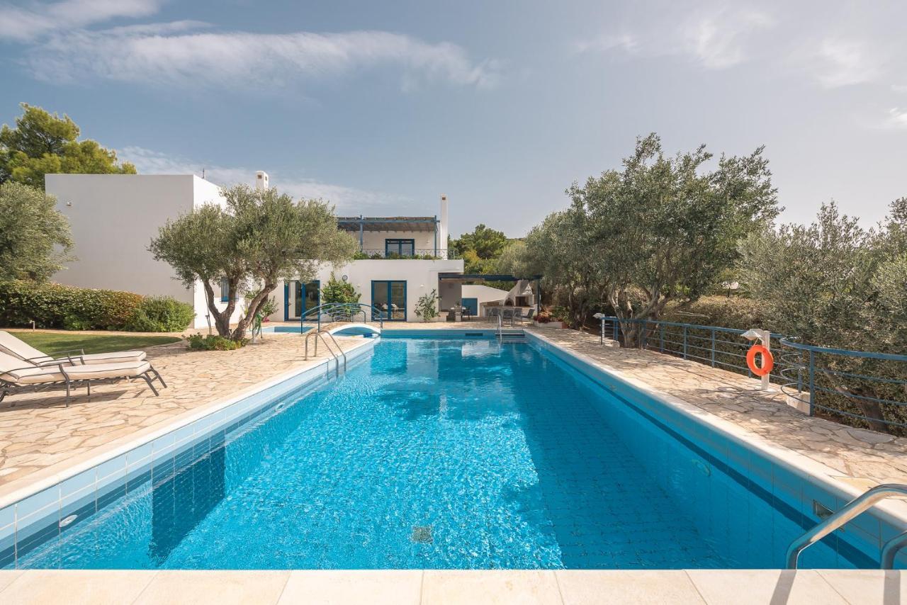 Summer Villa Pasiphae Private Pool - Bbq -Beach 2Min Sounion Exterior foto